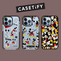 Drop proof CASETIFY phone case for iPhone 15 15pro 15promax 14 14pro 14promax 13 13pro 13promax soft case Mickey Minnie for 12 12pro 12promax iPhone11 7+ XR xsmax case high-quality