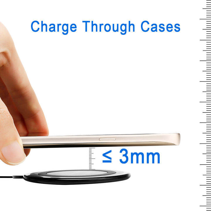 ultra-slim-qi-wireless-fast-charger-pad-สำหรับ-apple-11-pro-xs-max-xr-x-s-8-plus-samsung-s9-s8หมายเหตุ9-10w-ไร้สายชาร์จ