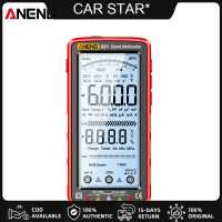 [COD Available] Smart Anti-burn Rechargeable Multimeter True RMS Multimetr Diode Meter (Black)