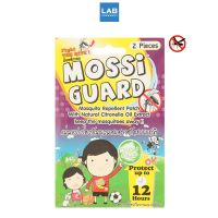 Mossi Guard  2pcs. - มอซซี่ การ์ด แผ่นแปะกันยุง สารสกัดจากธรรมชาติ 1 ซอง ( 2 ชิ้น )