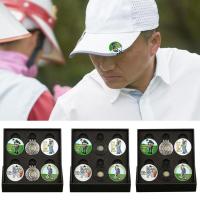 Golf Hat Clip Metal Magnetic Hat Clip Marker Magnetic Absorption Golf Supplies for Golf Enthusiasts Novices and Professions appropriate