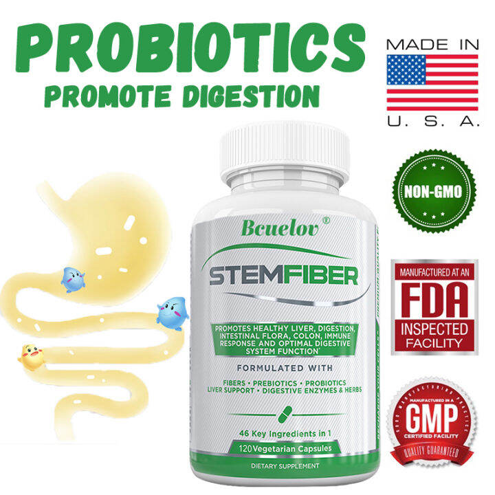 Ultra Premium Daily Fiber, Probiotic Supplement, Liver Cleanse Detox