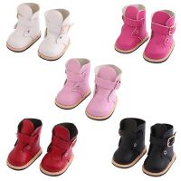 2022 Fashion Leather Shoes For 43cm New Born Dolls 17 inch Dolls Shoes Hand Tool Parts Accessories