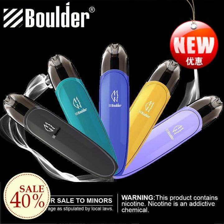 Meet 3C product Boulder vape set with1 refill pod 1 pods refillable