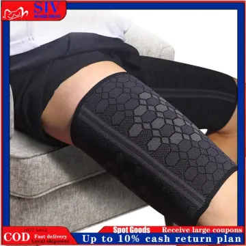 Men Women Thigh Compression Sleeves Quad and Hamstring Support Upper Leg  Braces