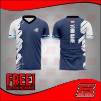 NXP EVOS NEXPLAY JERSEY EVOS 2023 Mpl Ml เสื้ออีสปอร์ตอย่างเป็นทางการ Bisa Custom Name Jersey Full Sublimited 2023 Free Name Jersey เสื้อยืดคอกลมแขนสั้น S-5XL