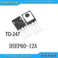 10PCS / LOT ใหม่และเป็นต้นฉบับ DSEP60 12A 1.2KV 60A 2-Pin (2 + Tab) TO-247 AD คุณภาพ DSEP60-12A