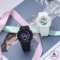 xis664 【พร้อมส่ง】Casio Baby-g Decora Style BA-110TM Series BA-110TM-7A/1A นาฬิกาข้อมืออะนาล็อก ดิจิทัล สปอร์ต สําหรับผู้หญิง