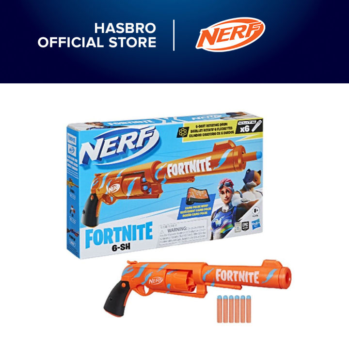 Nerf Fortnite 2-Blaster Peely Pack Includes SR-Ripe Blaster, Micro