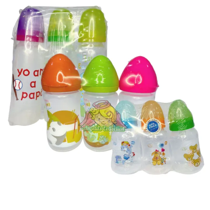 Baby Bottle BPA FREE (3 pcs) Lazada PH