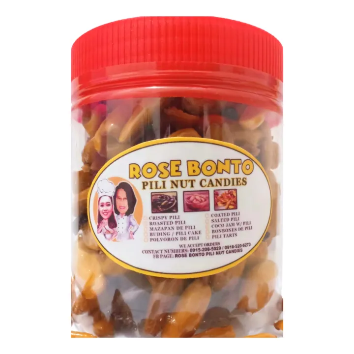 Pili Nuts Candies Honey Glaze Crispy Pili 250 grams Bicol Philippines
