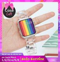 เซ็ทสาย iWatch อะคริลิค ใส 3 อย่าง เคสกันรอยหน้าปัด  แถมฟรี เครื่องตัดสายนาฬิกา งานPREMIUM