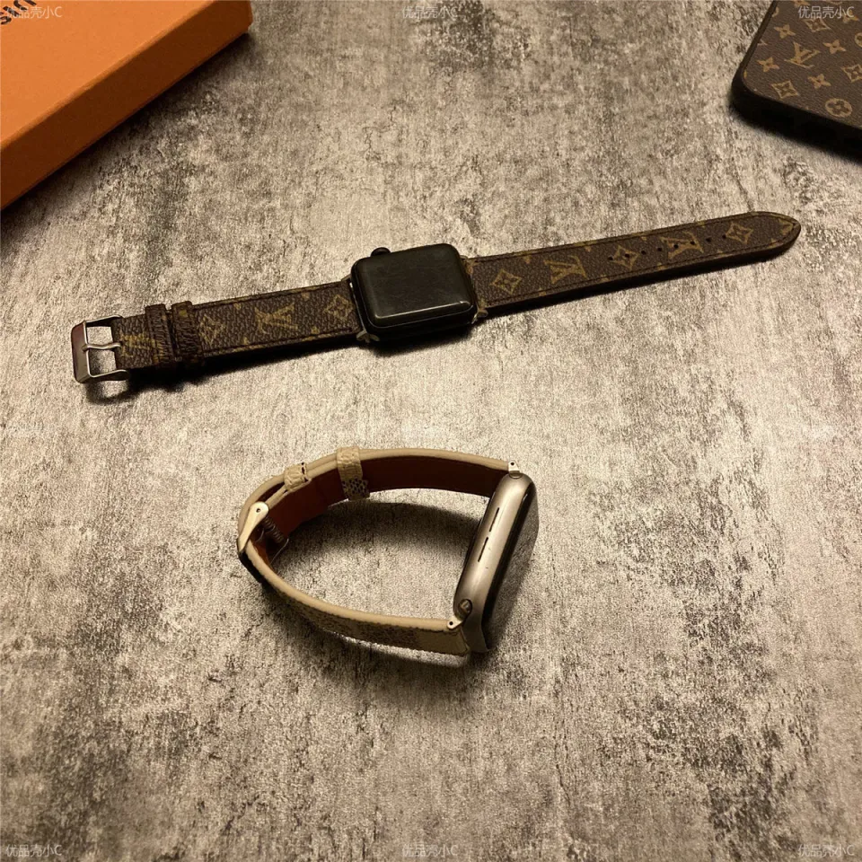 LV Leather Watch Straps 38/40 mm 42/44 mm