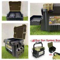 จัดส่งฟรี อุปกรณ์ตกปลา กล่อง​ Versus รุ่น Run Gun สี​ Green Two-Tone