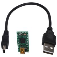 Teensy 2.0 USB AVR ATMEGA32U4 Development Board Expansion Board U Disk Experiment Board with Data Cable for Arduino