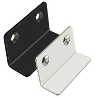 ♀■ L type Perforated Strong Magnetic Corrosion Resistant Wardrobe Drawer Closet Door Closer Steel Lock Buckle Door Stopper Closer