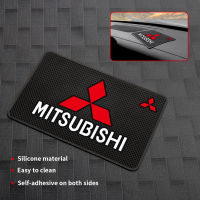 รถ Dashboard Non Slip เสื่อโทรศัพท์ Anti-Slip ซิลิโคน Pad อุปกรณ์เสริมสำหรับรถยนต์สำหรับ Mitsubishi Asx Ralliart Lancer Pajero 4 Outlander Lancer Pajero Sport ASX L200 Eclipse Cross Mirage Xpander