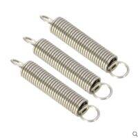 5PCS 0.8 x 6/7/8/10 x L 0.8mm stainless steel Tension spring with a hook extension spring length 20mm to 60mm Spine Supporters