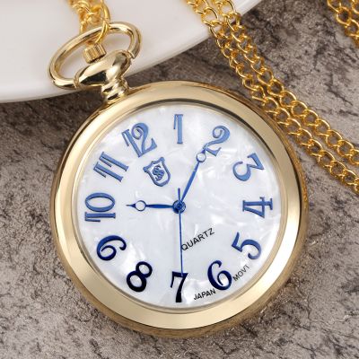 【CW】☂ↂ  Fashionable Colorful Flowers Fashion Pendant Chain Birthday Reloj De Bolsillo