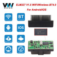 PIC18F25K80 WiFi ELM 327 V1 5บลูทูธ4.0เครื่องสแกนเนอร์อัตโนมัติสำหรับ androidios ELM327 V1.5 OBD 2เครื่องมือวินิจฉัยรถยนต์