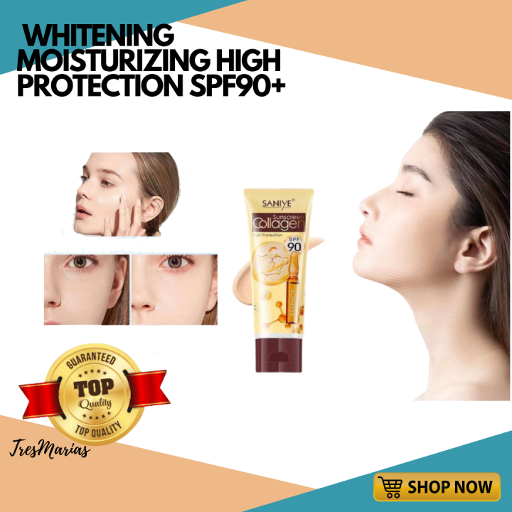 Saniye Sunscreen Spf90 Pa Sunblock Face Cream Whiteningandhigh Sun Protection Lazada Ph