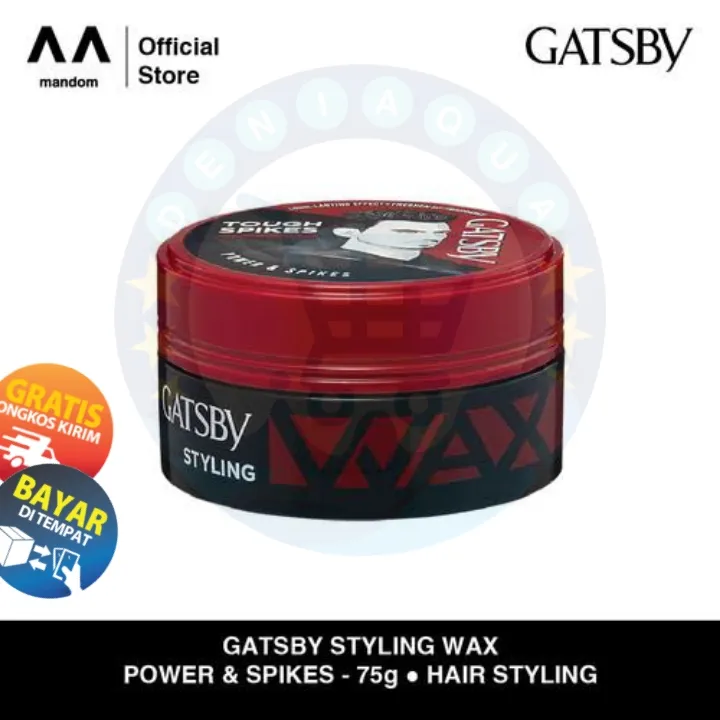Gatsby styling wax power and spike 75 gr Lazada Indonesia