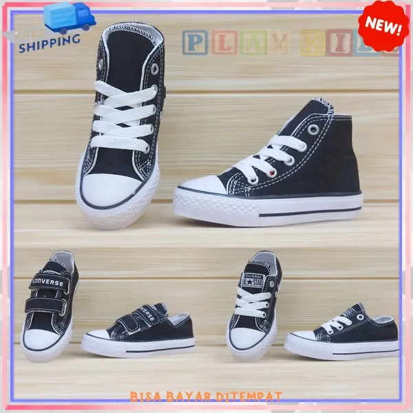 Sepatu Anak Sekolah Laki Sneakers Ket Cwok Terbaru Sneaker Lakiumur