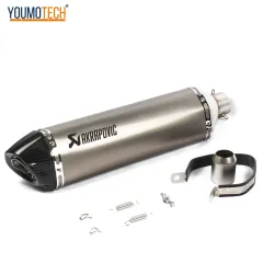 Universal 51mm Motorcycle Exhaust Pipe Modified Leovince Lv-10 With Db  Killer Muffler Escape For Z700 Z900 Ninja400 Z400 R3 R25 - Exhausts Pipes -  AliExpress