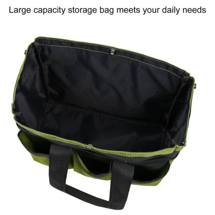 sides-multi-pocket-tote-garden-handle-tools-organizer-storage-bag-portable-waist-pockets-organizer-oxford-fabric-bags