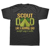 Scout Dad Cub Leader Boy Camping Scouting T Shirts Graphic Cotton Streetwear Short Sleeve Birthday Gifts Summer Style T-shirt