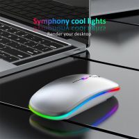 Portable Wireless Mouse 1600dpi Silent Mice For Windows / / Android / Ipad Gaming Mouse Rechargeable Opto-electronic 2.4g