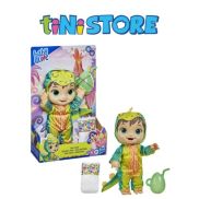 tiNiStore-Bộ đồ chơi búp bê tóc nâu thời trang khủng long Baby Alive F0934