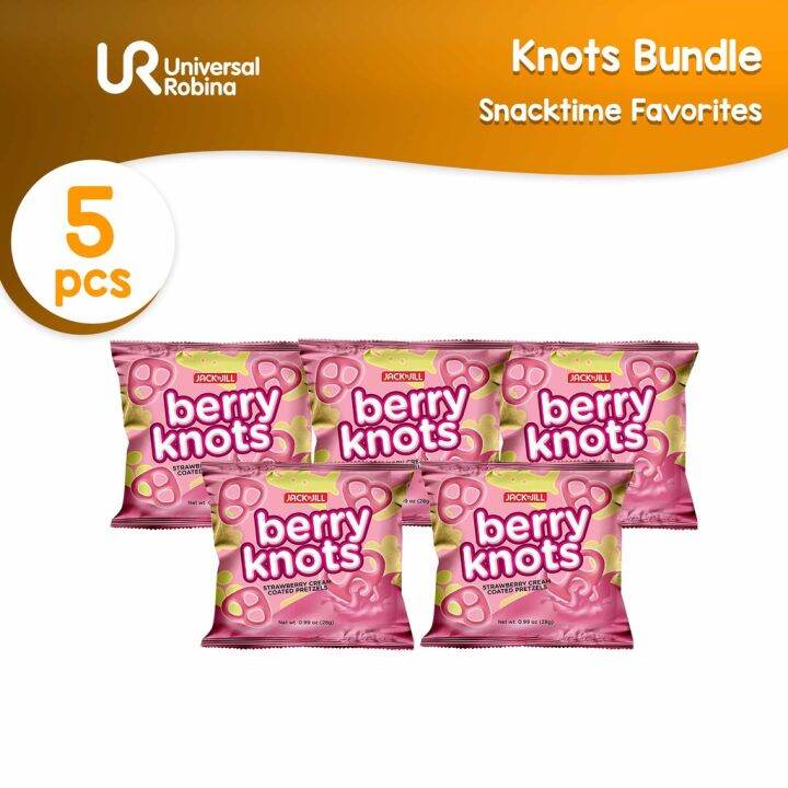 Snacktime Favorites Berry Knots (28g) 4+1 Lazada PH