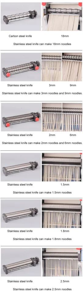 FKM 1.5mm 3mm 9mm Electric noodles making pressing machine