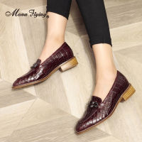 Mona Flying Genuine Leather Penny Loafers Shoes Classic Moccasins Hand Made Slip-on Casual Flat Footwear For Women Ladies 728-12