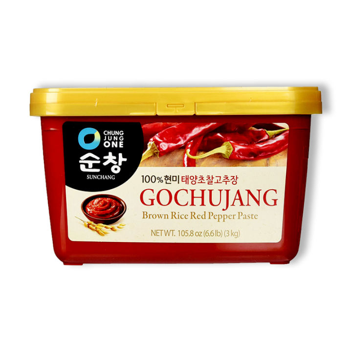 chung-jung-one-gochujang-hot-pepper-paste-3-kg-wow-ชองจองวอน-โกชูจัง-ซอสพริกเกาหลี-3-กิโลกรัม