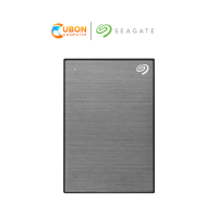 SEAGATE ONE TOUCH WITH PASSWORD 4TB HDD EXT 2.5" SPACE GREY ประกันศูนย์ 3 ปี (STKZ4000404)