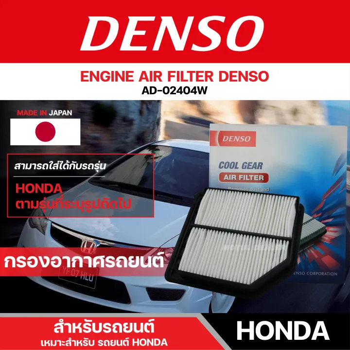 K&N vervangingsfilter compatibel met Honda Jazz 1.3/1.4/1.5 2009-2015 & Civic X 1.0 2017- (33-2422