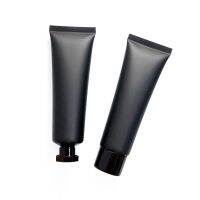 Wholesale New 50G/Ml Cosmetic Soft Tubes Matte Black Cream Sample Tube Lotion Bottle Man Makeup Bottles