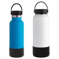 Silicone Sleeve Boot For Hydro-Flask 32oz-40oz Water Bottles Hot Ang