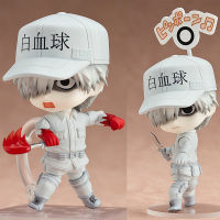 Nendoroid เซลล์ที่ทำงานเซลล์ทำงาน White Blood Cell WBC Leukocyte 979 Action Figure ของเล่นตุ๊กตาเดสก์ท็อป Decor