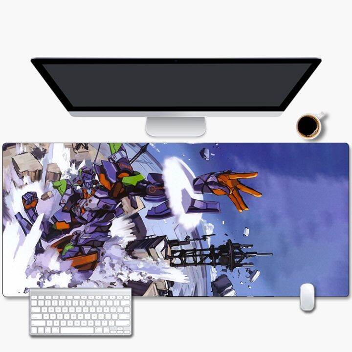 แผ่นรองเมาส์-eva-ขนาดใหญ่พิเศษ-evangelion-cool-computer-keyboard-pads-หนาขึ้นนักเรียนเกมตารางแผ่นรองสำหรับผู้ชาย