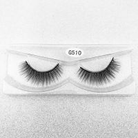 Lvcheryl 1 Pairs Handmade Thick Natural False Eyelashes 5D Handmade Thick False Eyelashes