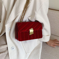 Luxury Handbags Women Bags Designer Shoulder Vintage Velvet Chain Evening Clutch Bag Messenger Crossbody Bags For Women 2019