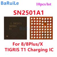 BaRuiLe 10pcs U3300 SN2501 สําหรับ iphone 8 plus X การชาร์จ / ที่ชาร์จ USB TIGRIS2 SN2501A1 ชิ้นส่วนชิป IC