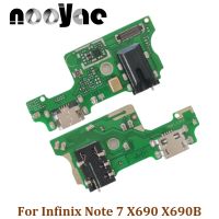 For Infinix Note 7 X690 X690B USB Dock Charger Port Plug Headphone Audio Jack Microphone Flex Cable Charging Board