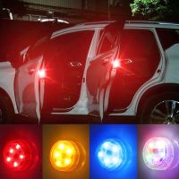 1X Car Door Light Warning Light Anti Collision Lights Flash Light Red Wireless Alarm Lamp Strobe Light Turn Signal Parking Light Work Safety Lights