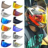 【LZ】∏✾  Compatível para X15-Z8 RF1400 NXR2 CWR-F2 Sun-Visor Face Shield Street Motocicleta-Capacete Vento Protetor Solar Lente Anti-Scratch R2LC