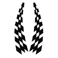 Instantly Upgrade the Look of Your Car with These Checkered Flag Vinyls!