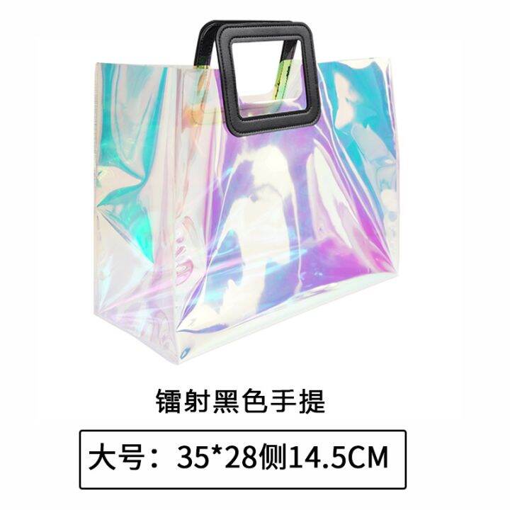 transparent-pvc-handbag-custom-ins-net-red-companion-gift-gift-mid-autumn-festival-teachers-day-shopping-packaging-gift-bag-may